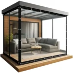 мягкие окна для беседок, террас и веранд