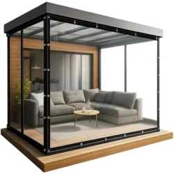 мягкие окна для беседок, террас и веранд