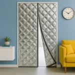 ᐉ Мир Оконных Технологий | Теплі штори на магнітах (срібло) пiд розмiр