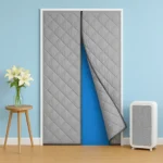 ᐉ Мир Оконных Технологий | Теплі штори на магнітах (сірі) пiд розмiр