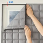 ᐉ Мир Оконных Технологий | Теплі штори на магнітах (сірі) пiд розмiр