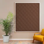 ᐉ Мир Оконных Технологий | Утеплена штора на липучці (коричнева) під розмір