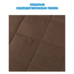 ᐉ Мир Оконных Технологий | Утеплена штора на липучці (коричнева) під розмір