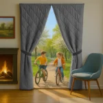 ᐉ Мир Оконных Технологий | Підв’язка-підхват для дверних теплих штор