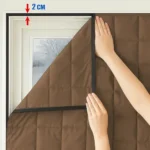 ᐉ Світ Віконних Технологій | Тёплые шторы на магнитах (карамель) под размер