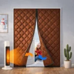 Зимние шторы для дверей (на магнитах) 0,65 х 2,1 м