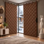 Утеплена штора-фіранка на петлях - Зображення 3
